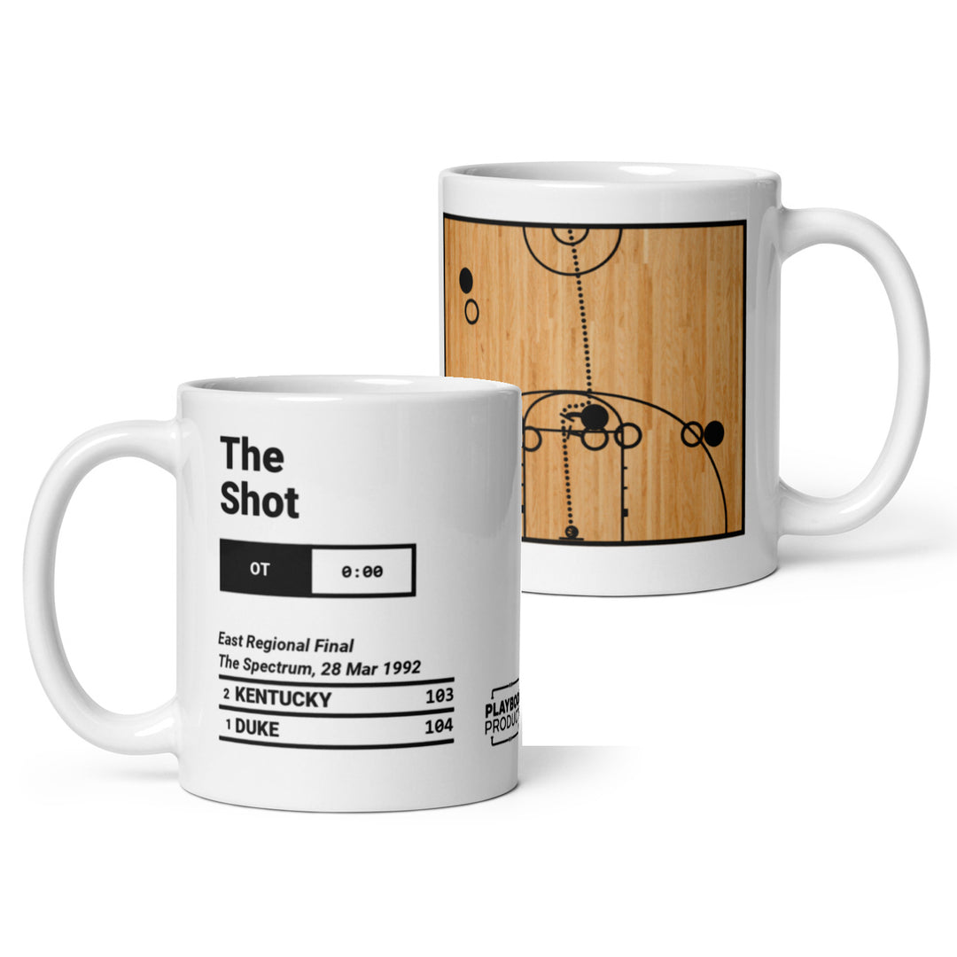 Greatest Duke Basketball Plays Mug: The Shot (1992)