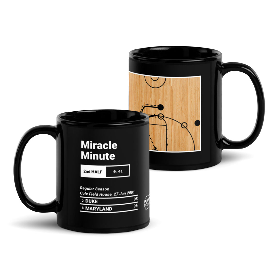 Greatest Duke Basketball Plays Mug: Miracle Minute (2001)