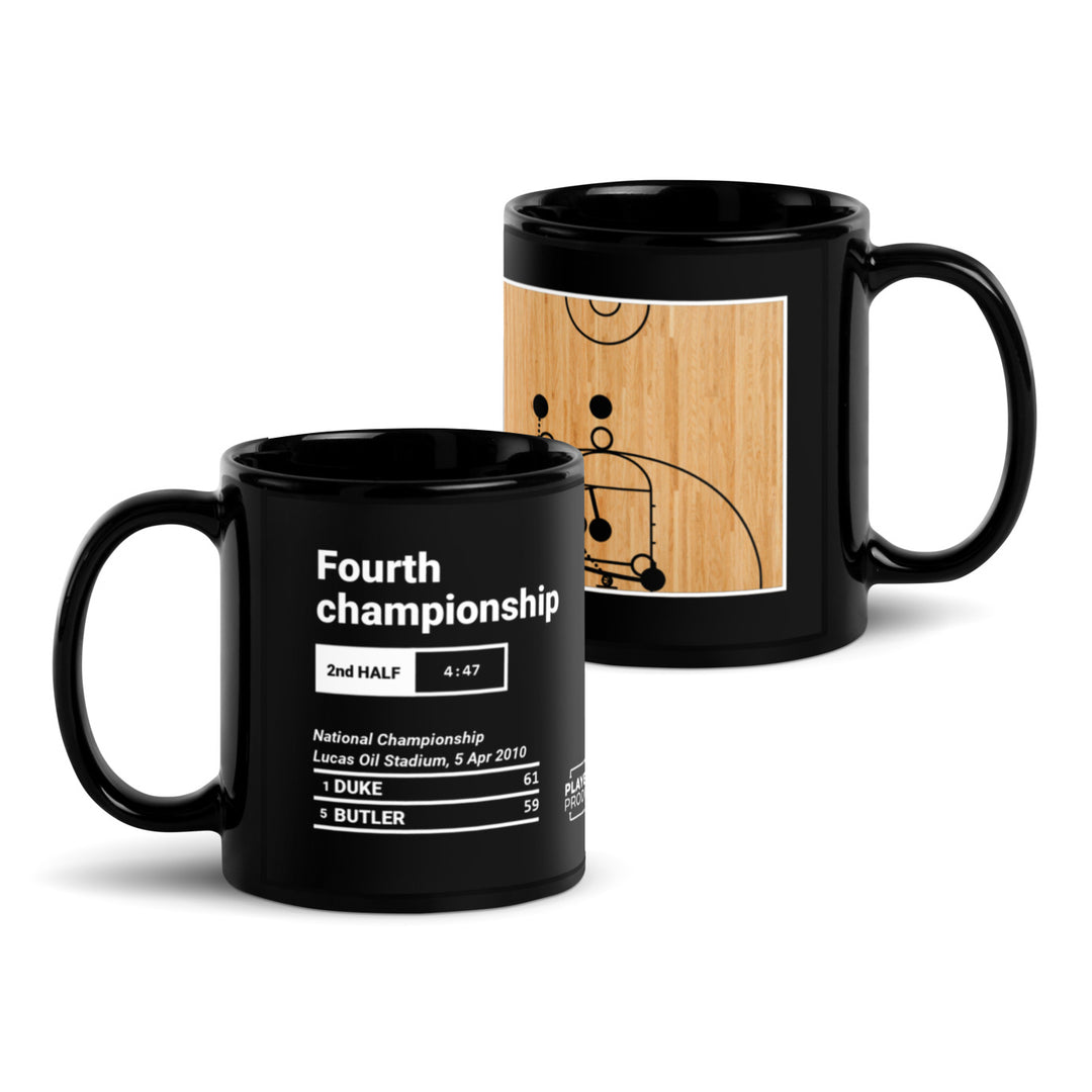 Greatest Duke Basketball Plays Mug: Fourth championship (2010)