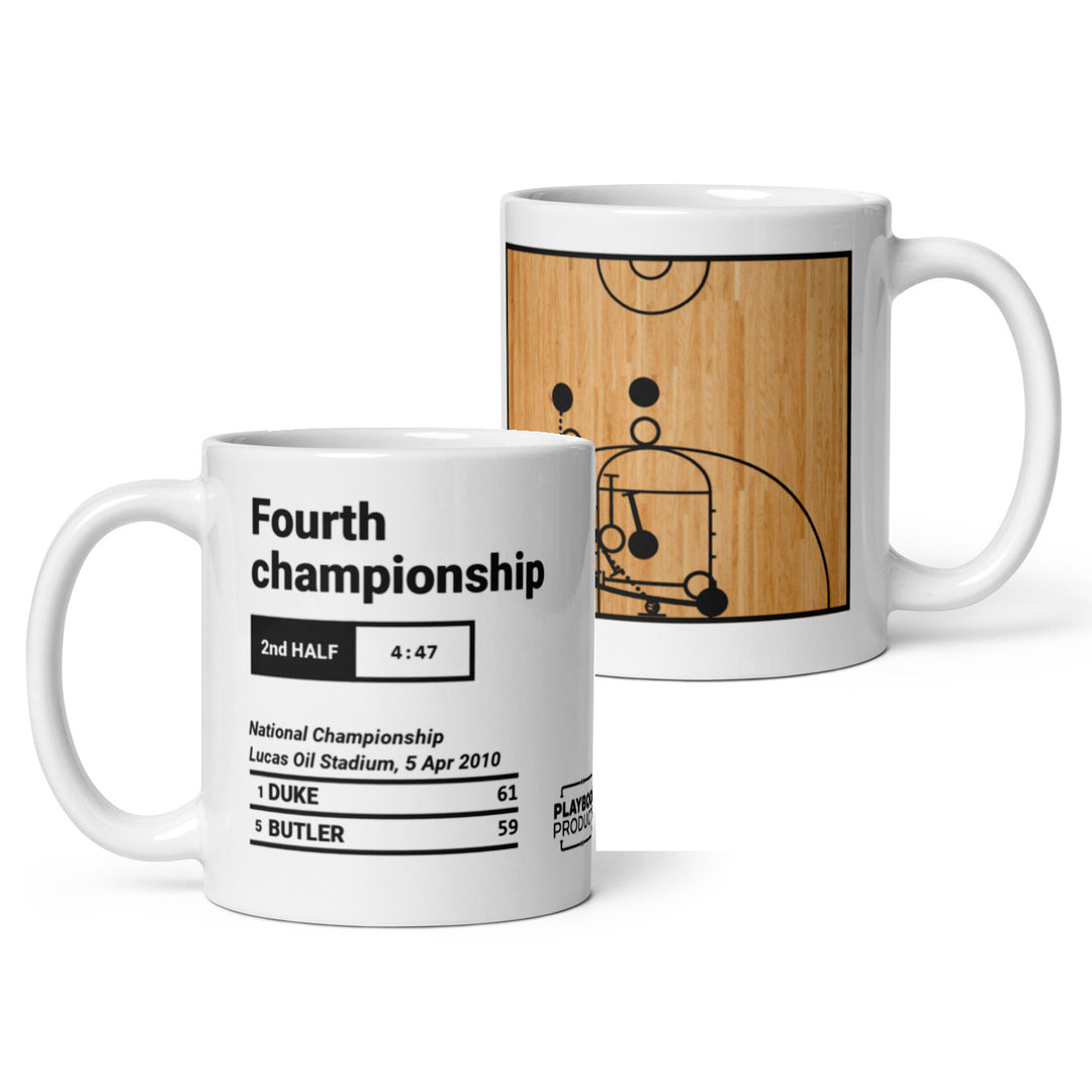 Greatest Duke Basketball Plays Mug: Fourth championship (2010)