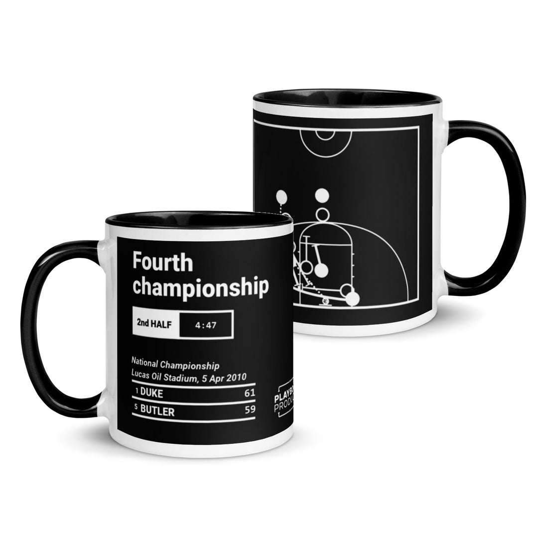 Duke Basketball Greatest Plays Mug: Fourth championship (2010)