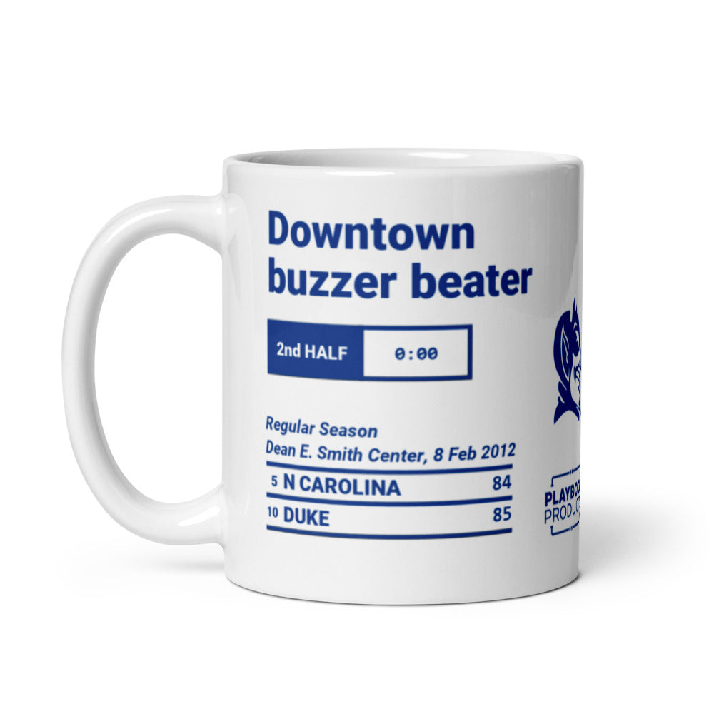 Duke Basketball Greatest Plays Mug: Downtown buzzer beater (2012)
