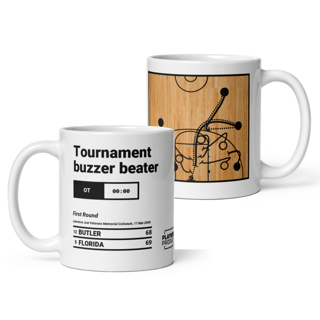 Greatest Florida Basketball Plays Mug: Tournament buzzer beater (2000)
