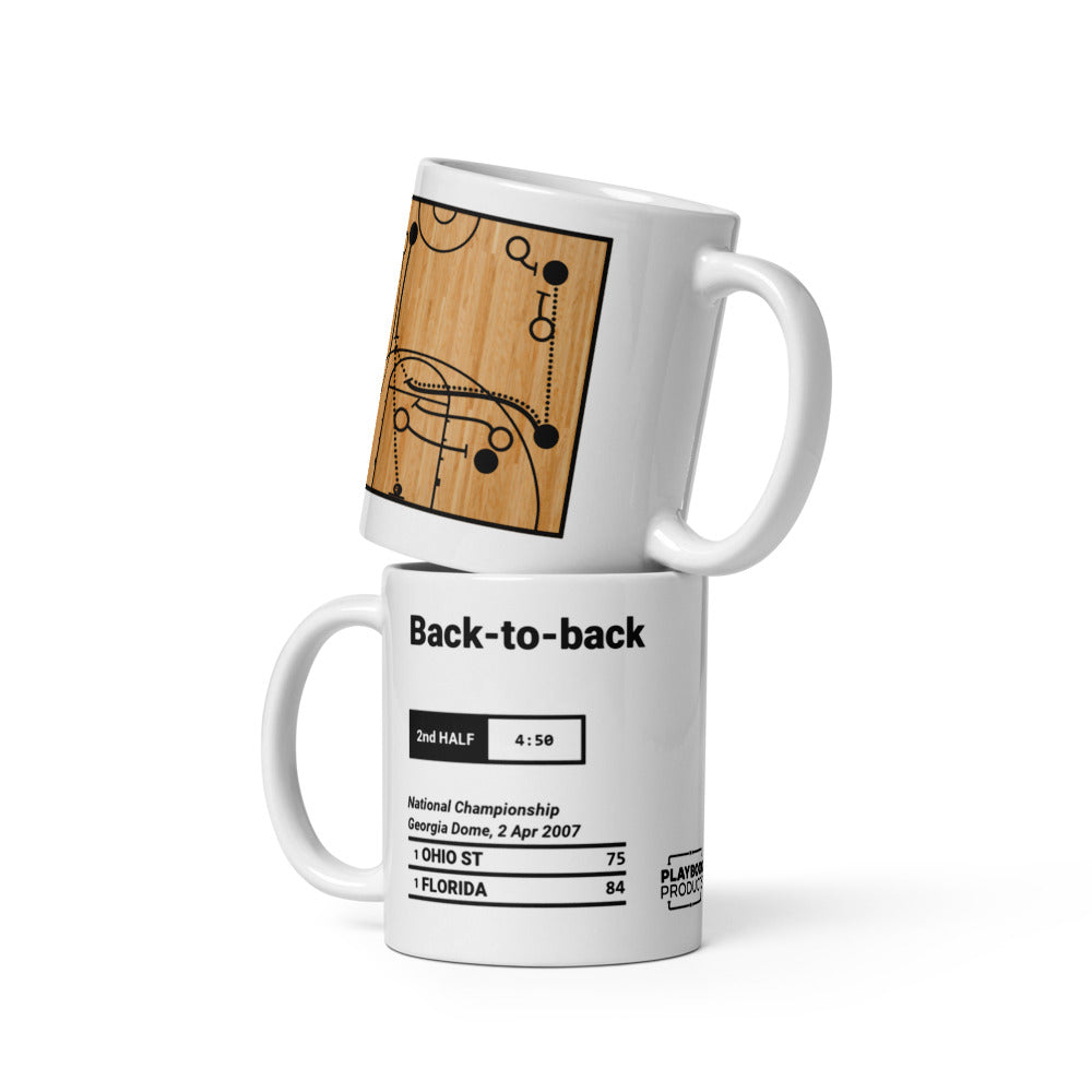 Greatest Florida Basketball Plays Mug: Back-to-back (2007)