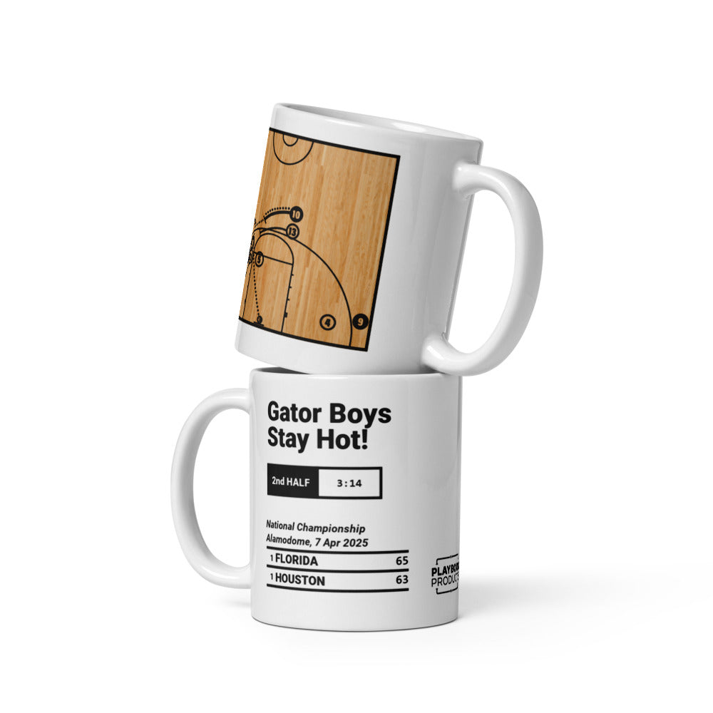 Greatest Florida Basketball Plays Mug: Gator Boys Stay Hot! (2025)