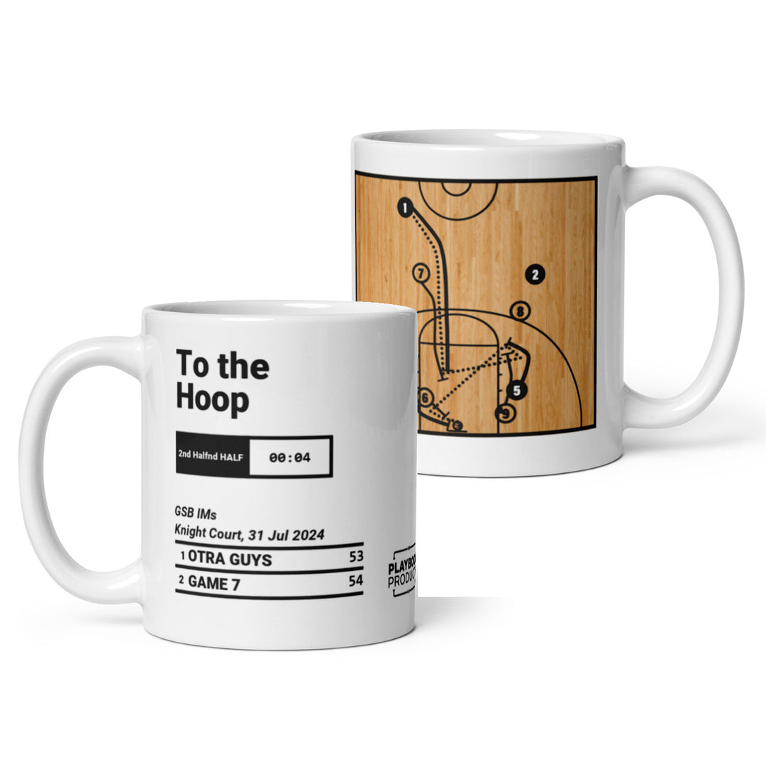 Game 7 Basketball Greatest Plays Mug: To the Hoop (2024)