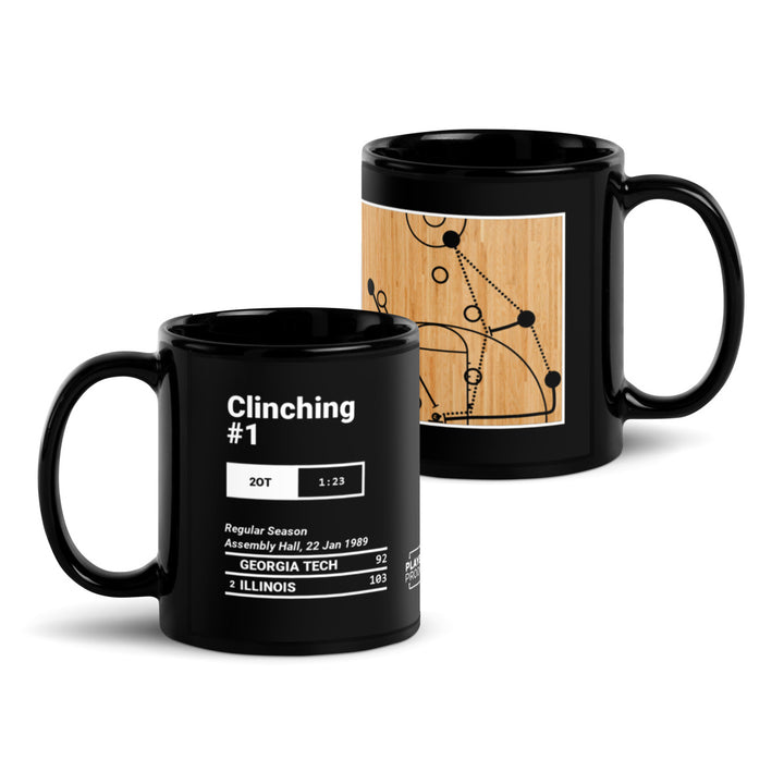 Greatest Illinois Basketball Plays Mug: Clinching #1 (1989)