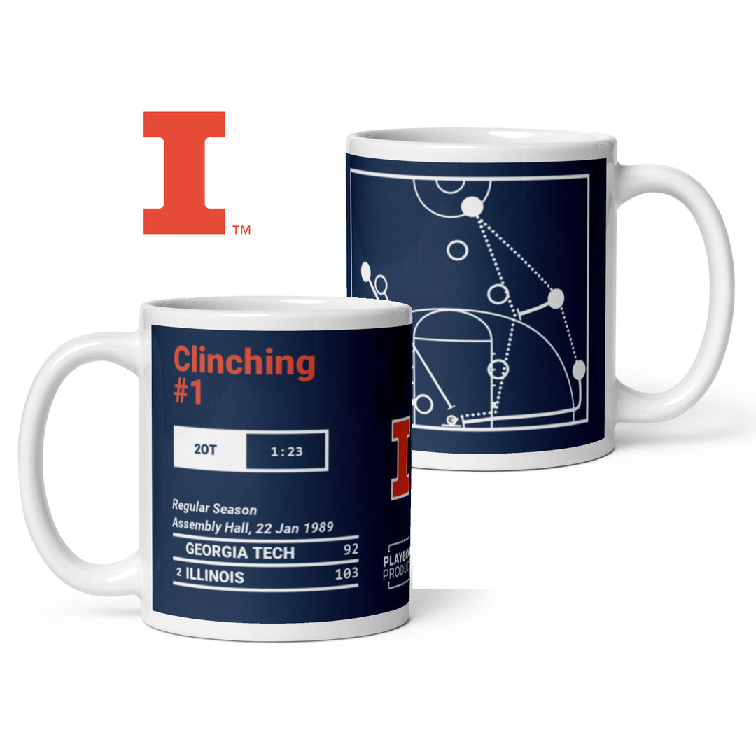 Illinois Basketball Greatest Plays Mug: Clinching #1 (1989)