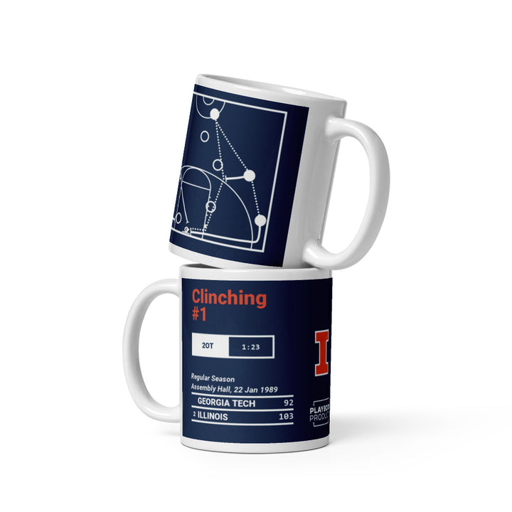 Illinois Basketball Greatest Plays Mug: Clinching #1 (1989)