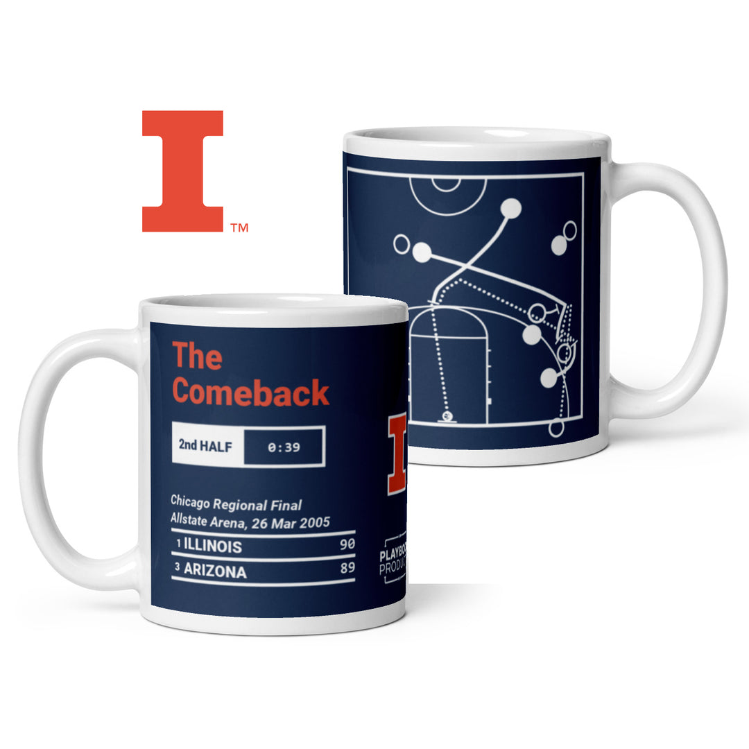 Illinois Basketball Greatest Plays Mug: The Comeback (2005)