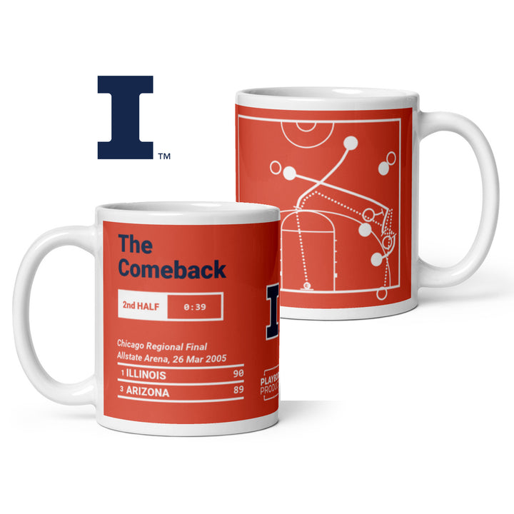 Illinois Basketball Greatest Plays Mug: The Comeback (2005)