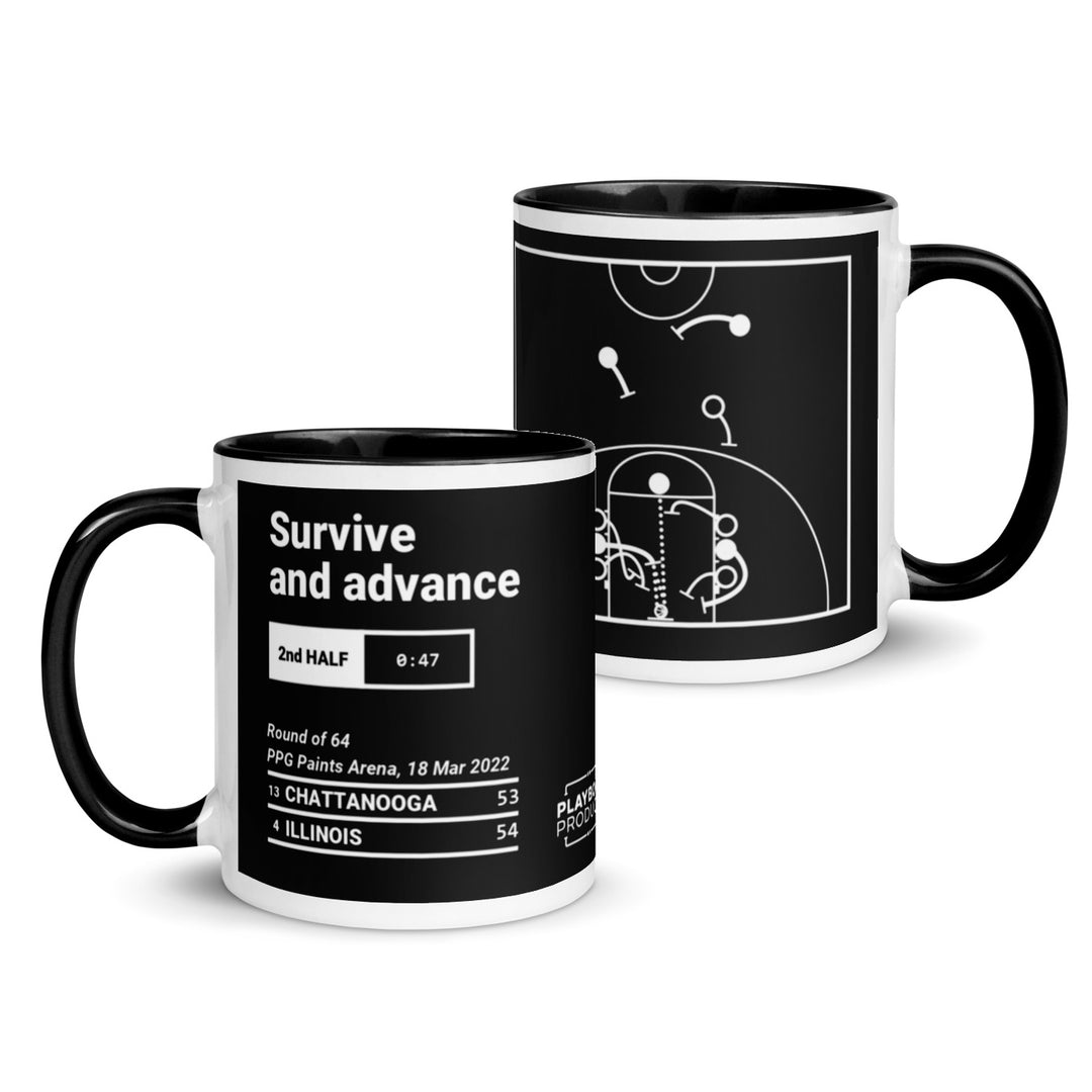 Illinois Basketball Greatest Plays Mug: Survive and advance (2022)