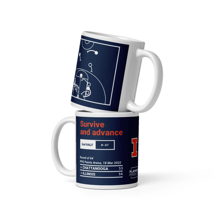 Illinois Basketball Greatest Plays Mug: Survive and advance (2022)