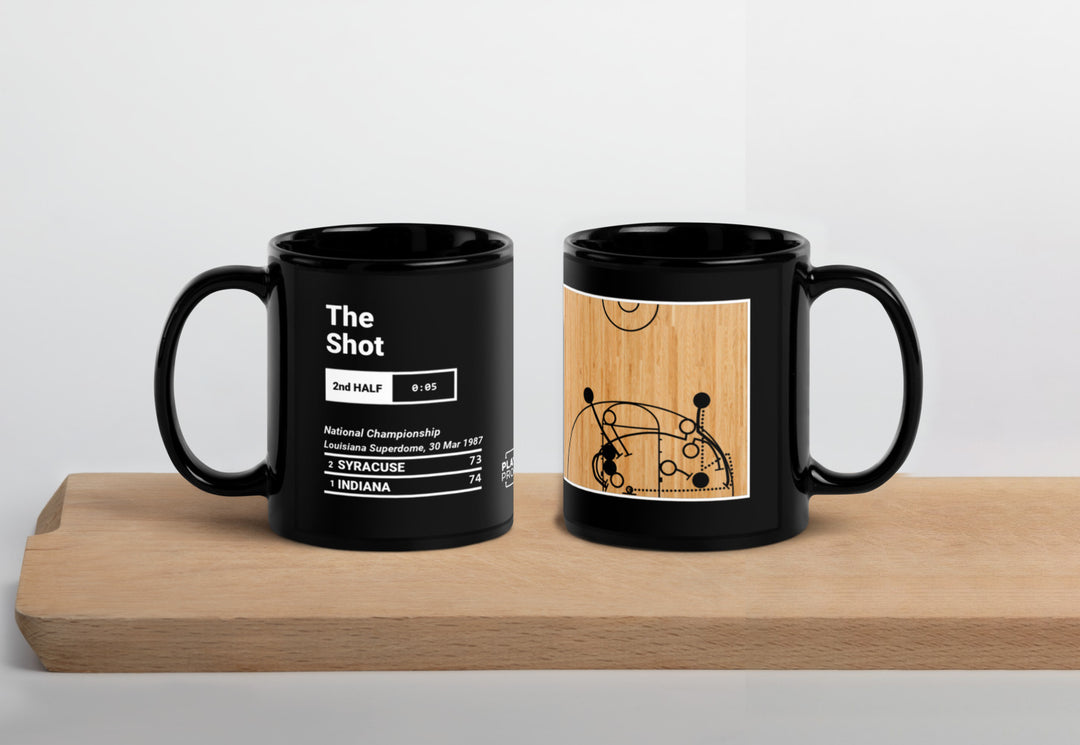 Indiana Basketball Greatest Plays Mug: The Shot (1987)