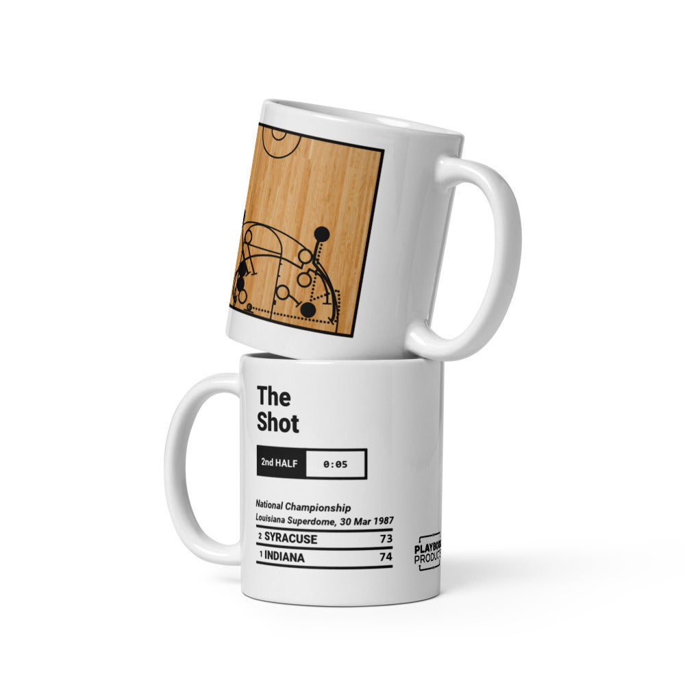 Indiana Basketball Greatest Plays Mug: The Shot (1987)