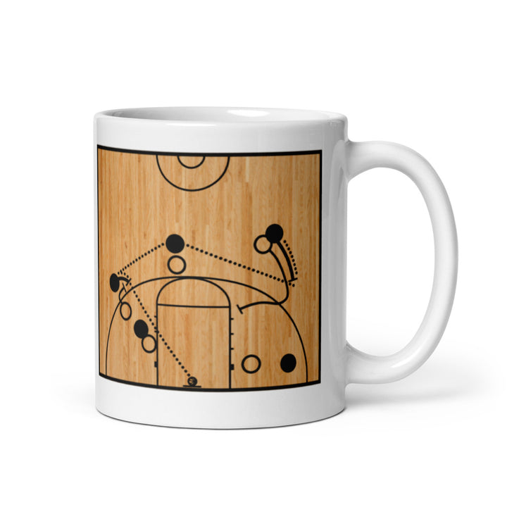 Indiana Basketball Greatest Plays Mug: The buzzer ends the streak (2001)