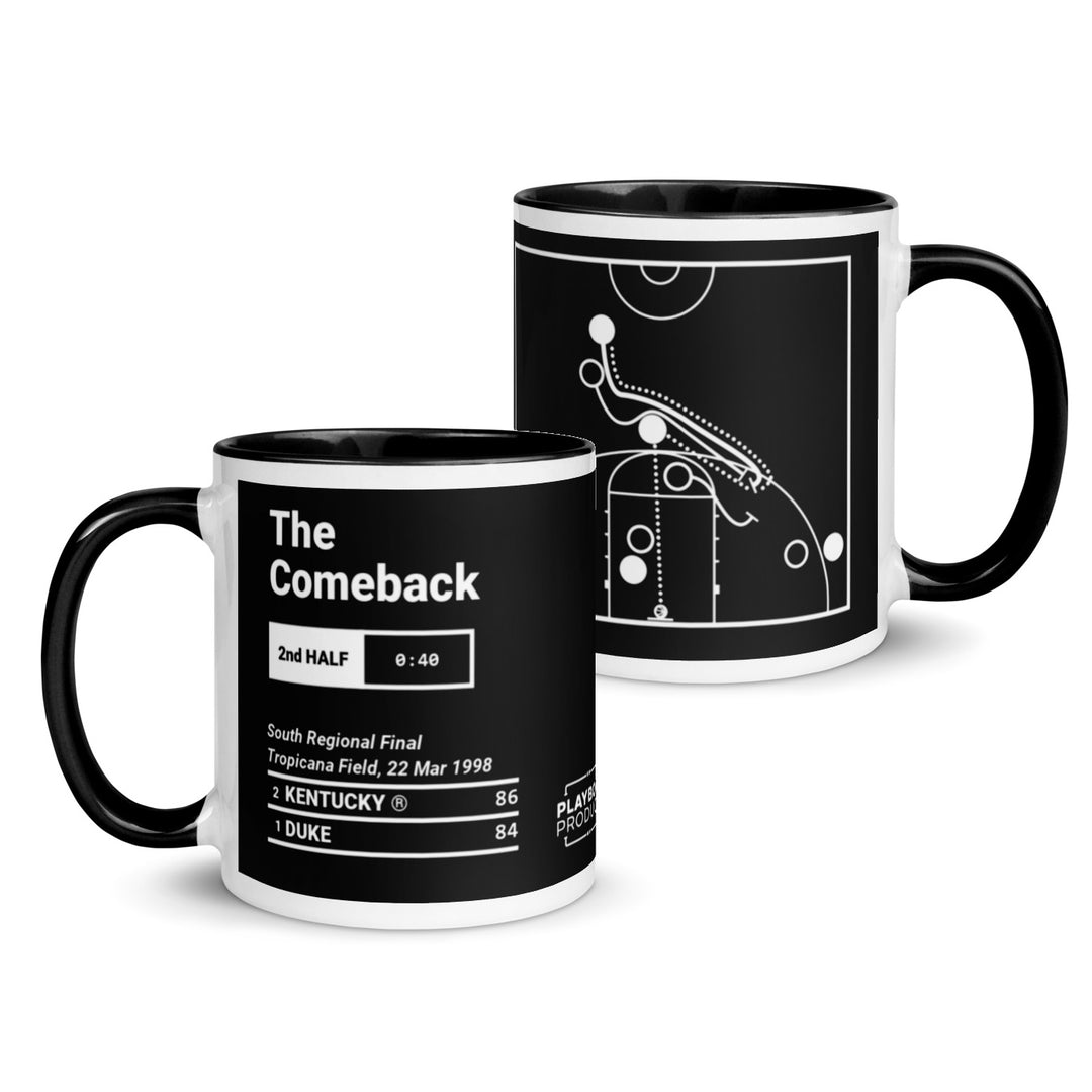 Kentucky Basketball Greatest Plays Mug: The Comeback (1998)