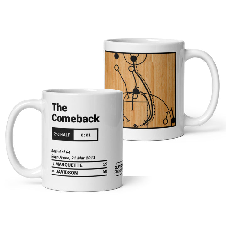 Greatest Marquette Basketball Plays Mug: The Comeback (2013)