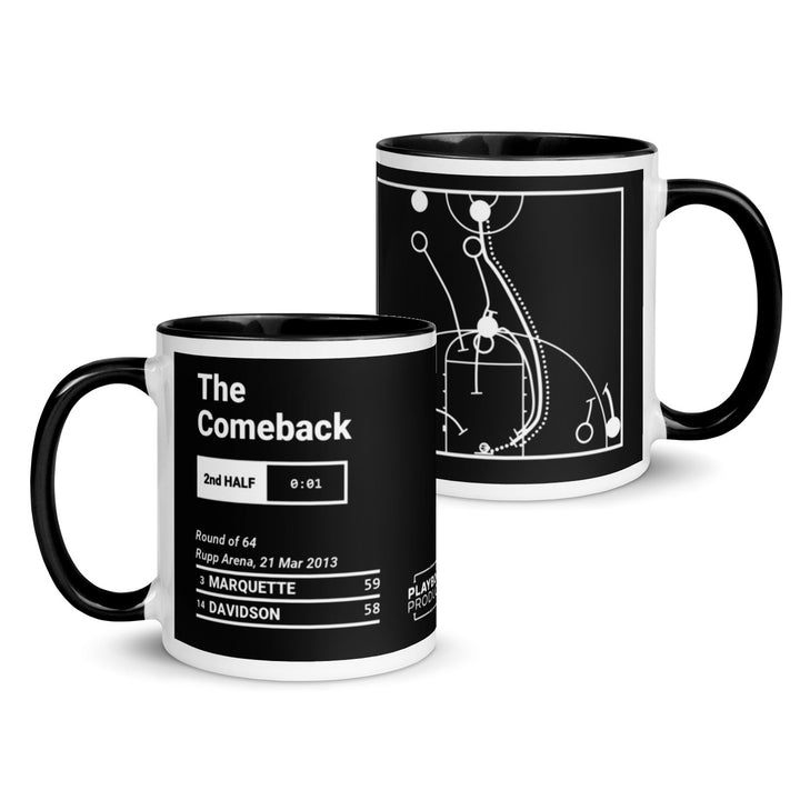 Marquette Basketball Greatest Plays Mug: The Comeback (2013)