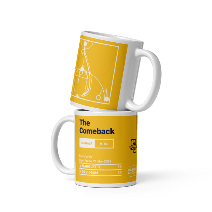 Marquette Basketball Greatest Plays Mug: The Comeback (2013)