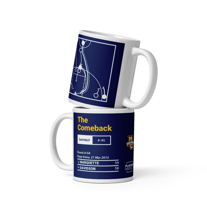 Marquette Basketball Greatest Plays Mug: The Comeback (2013)