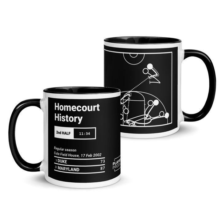 Maryland Basketball Greatest Plays Mug: Homecourt History (2002)