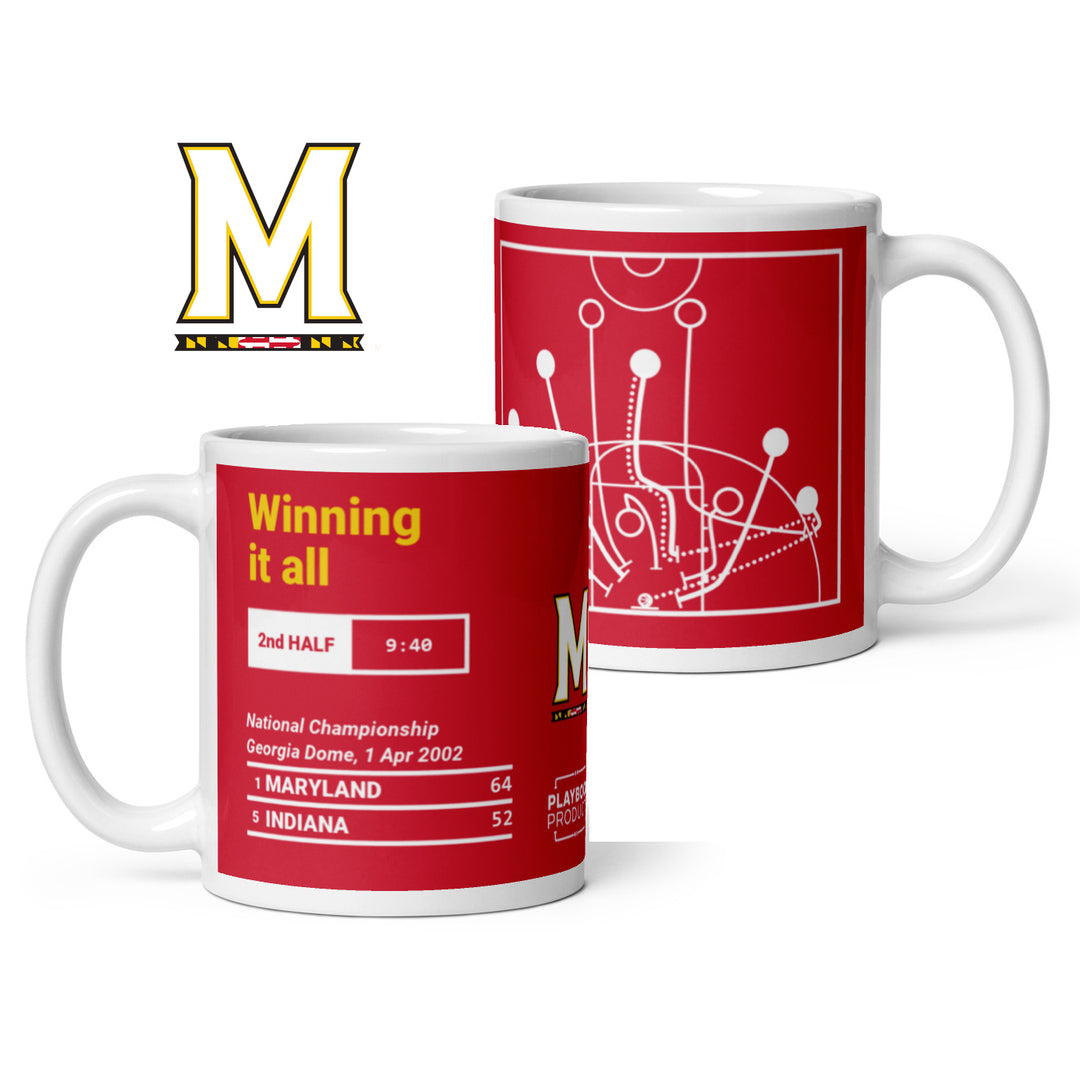 Maryland Basketball Greatest Plays Mug: Winning it all (2002)