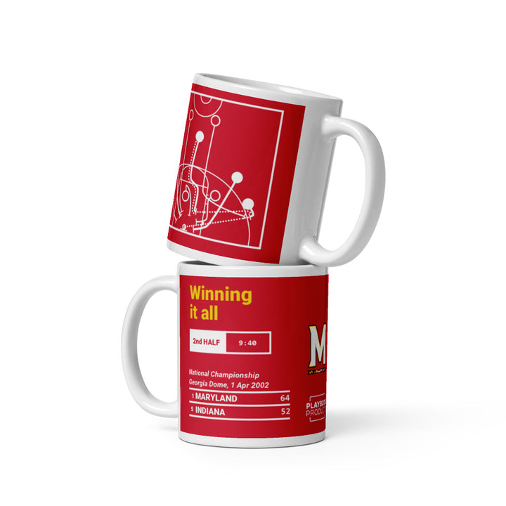 Maryland Basketball Greatest Plays Mug: Winning it all (2002)