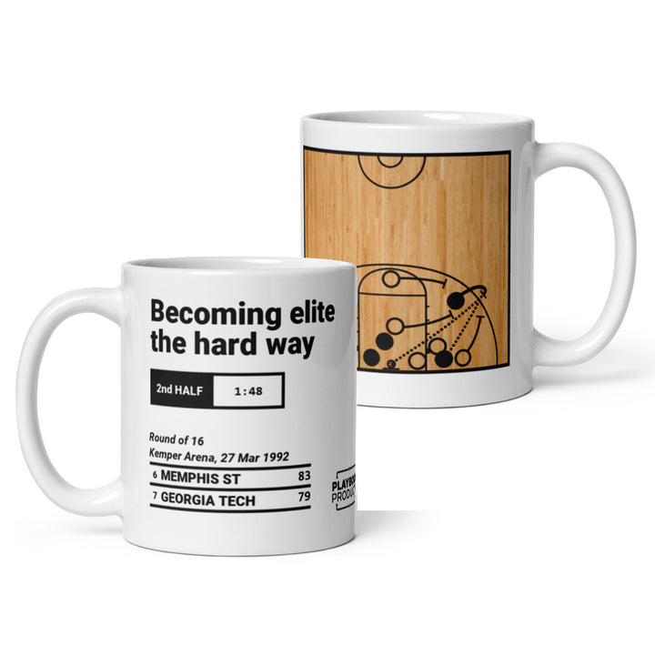 Greatest Memphis Basketball Plays Mug: Becoming elite the hard way (1992)