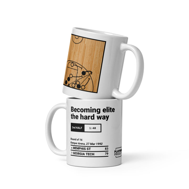 Greatest Memphis Basketball Plays Mug: Becoming elite the hard way (1992)