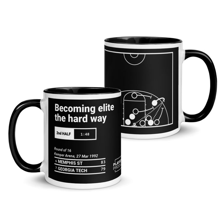 Memphis Basketball Greatest Plays Mug: Becoming elite the hard way (1992)