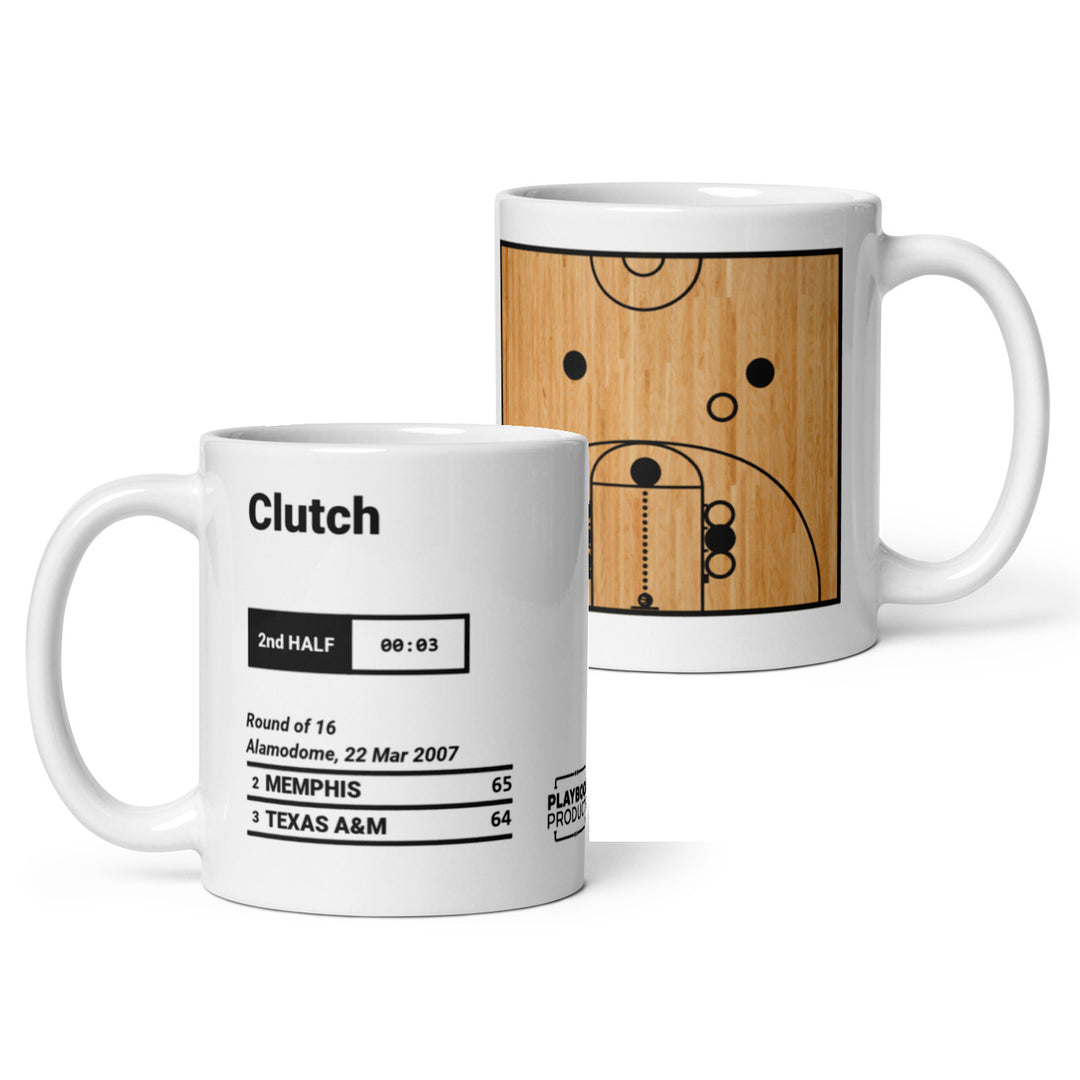 Greatest Memphis Basketball Plays Mug: Clutch (2007)