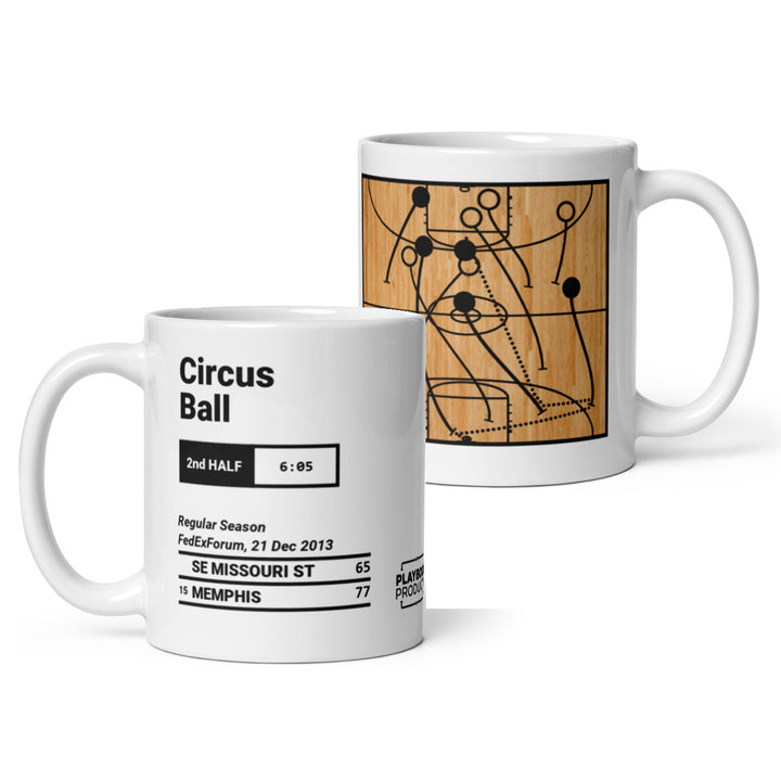 Greatest Memphis Basketball Plays Mug: Circus Ball (2013)