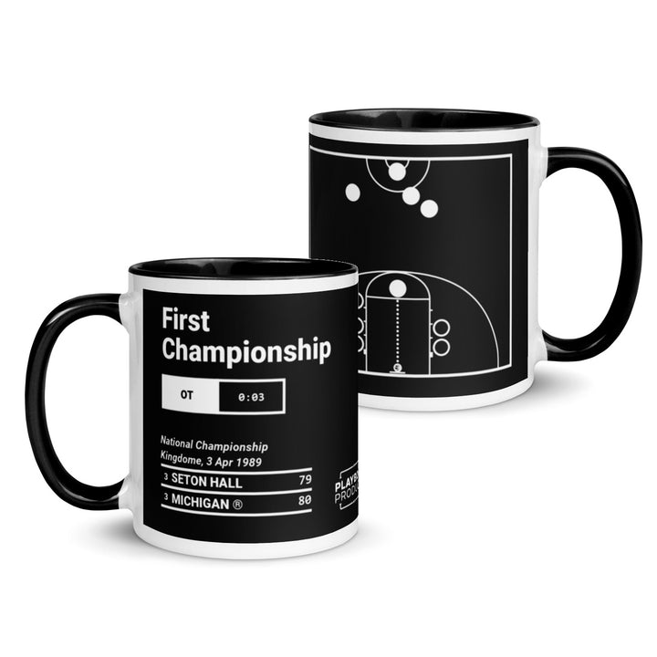 Michigan Basketball Greatest Plays Mug: First Championship (1989)