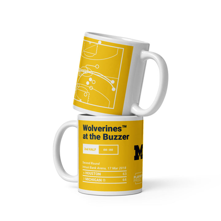 Michigan Basketball Greatest Plays Mug: Wolverines™ at the Buzzer (2018)