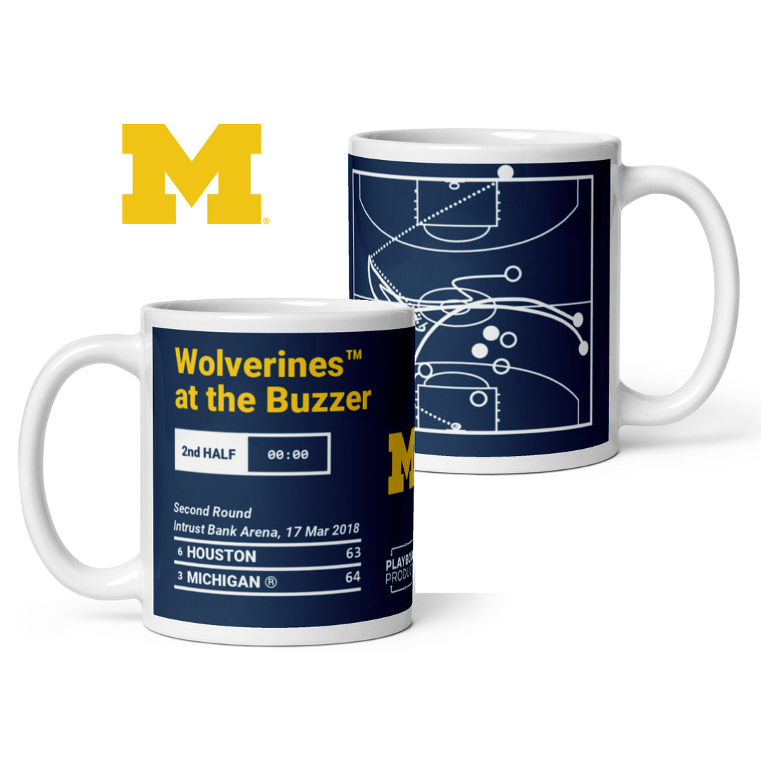 Michigan Basketball Greatest Plays Mug: Wolverines™ at the Buzzer (2018)