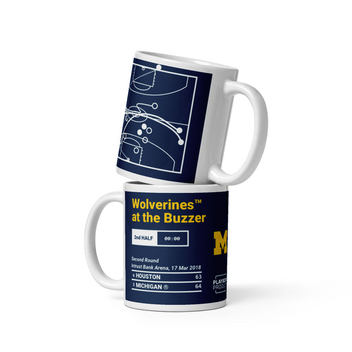 Michigan Basketball Greatest Plays Mug: Wolverines™ at the Buzzer (2018)