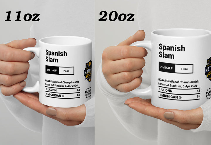 Michigan Basketball Greatest Plays Mug: Spanish Slam (2026)