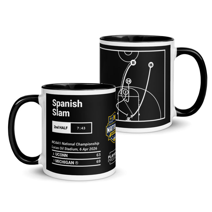 Michigan Basketball Greatest Plays Mug: Spanish Slam (2026)