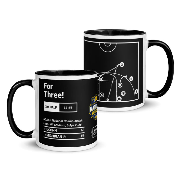 Michigan Basketball Greatest Plays Mug: For Three! (2026)