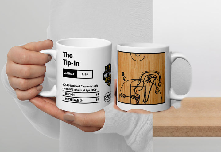 Michigan Basketball Greatest Plays Mug: The Tip-In (2026)