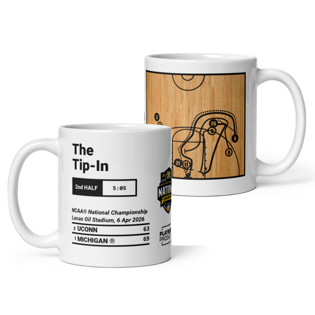 Michigan Basketball Greatest Plays Mug: The Tip-In (2026)