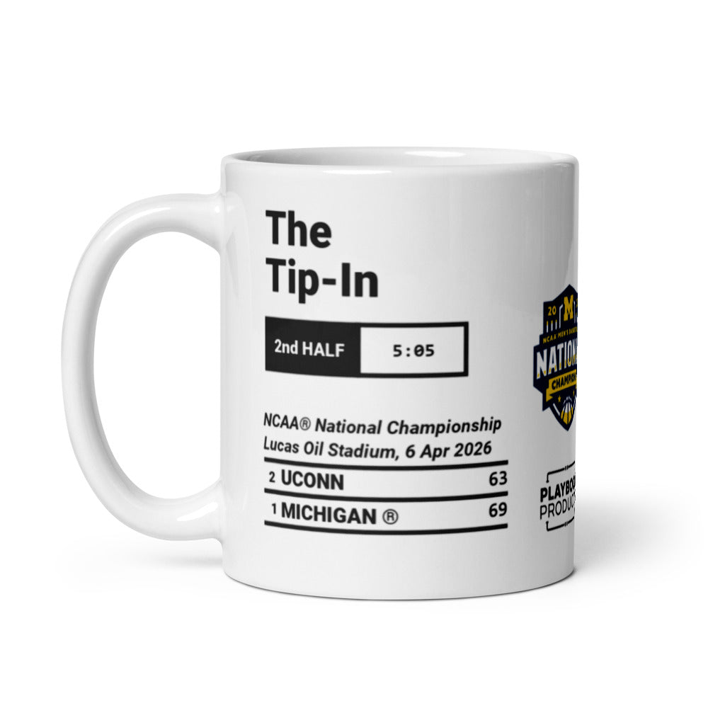 Michigan Basketball Greatest Plays Mug: The Tip-In (2026)