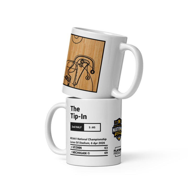 Michigan Basketball Greatest Plays Mug: The Tip-In (2026)