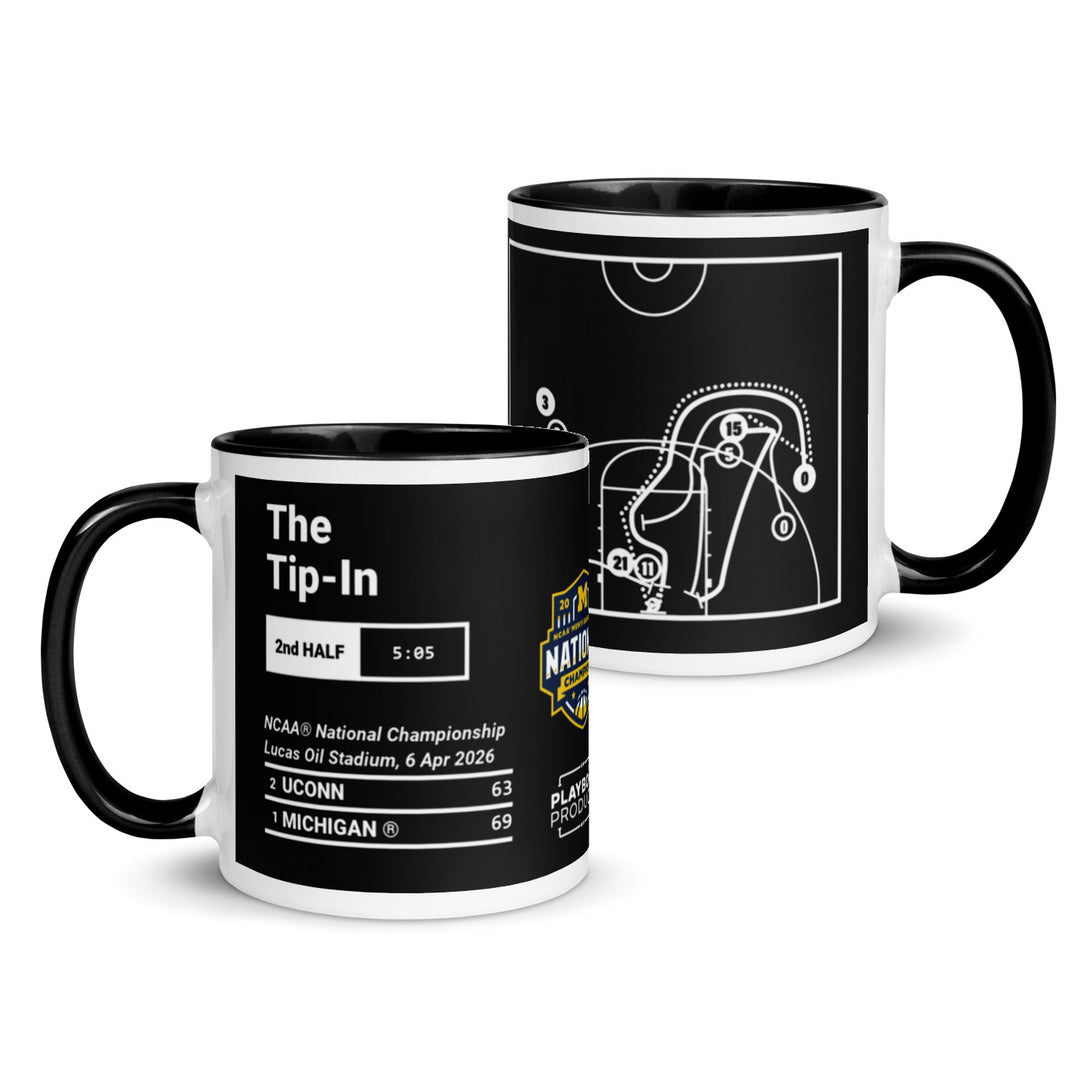 Michigan Basketball Greatest Plays Mug: The Tip-In (2026)