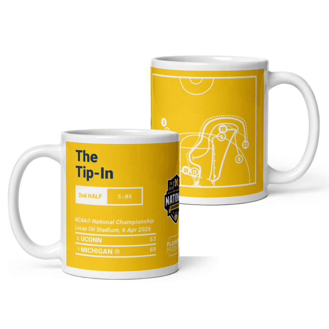 Michigan Basketball Greatest Plays Mug: The Tip-In (2026)