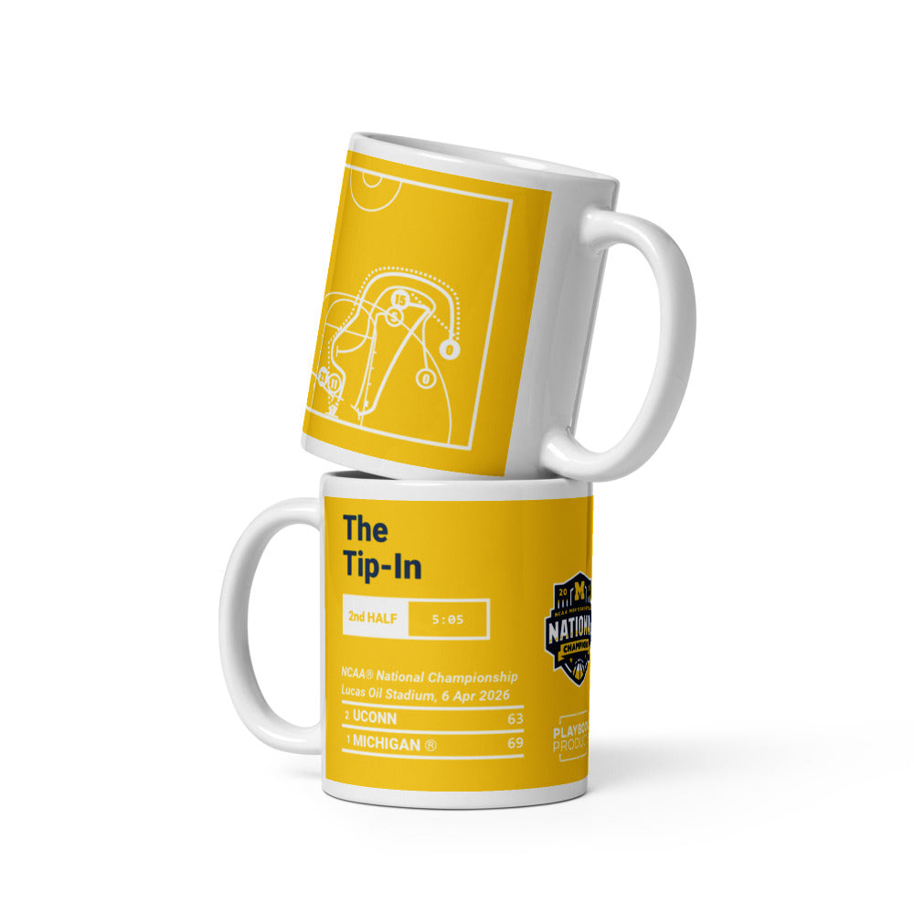 Michigan Basketball Greatest Plays Mug: The Tip-In (2026)