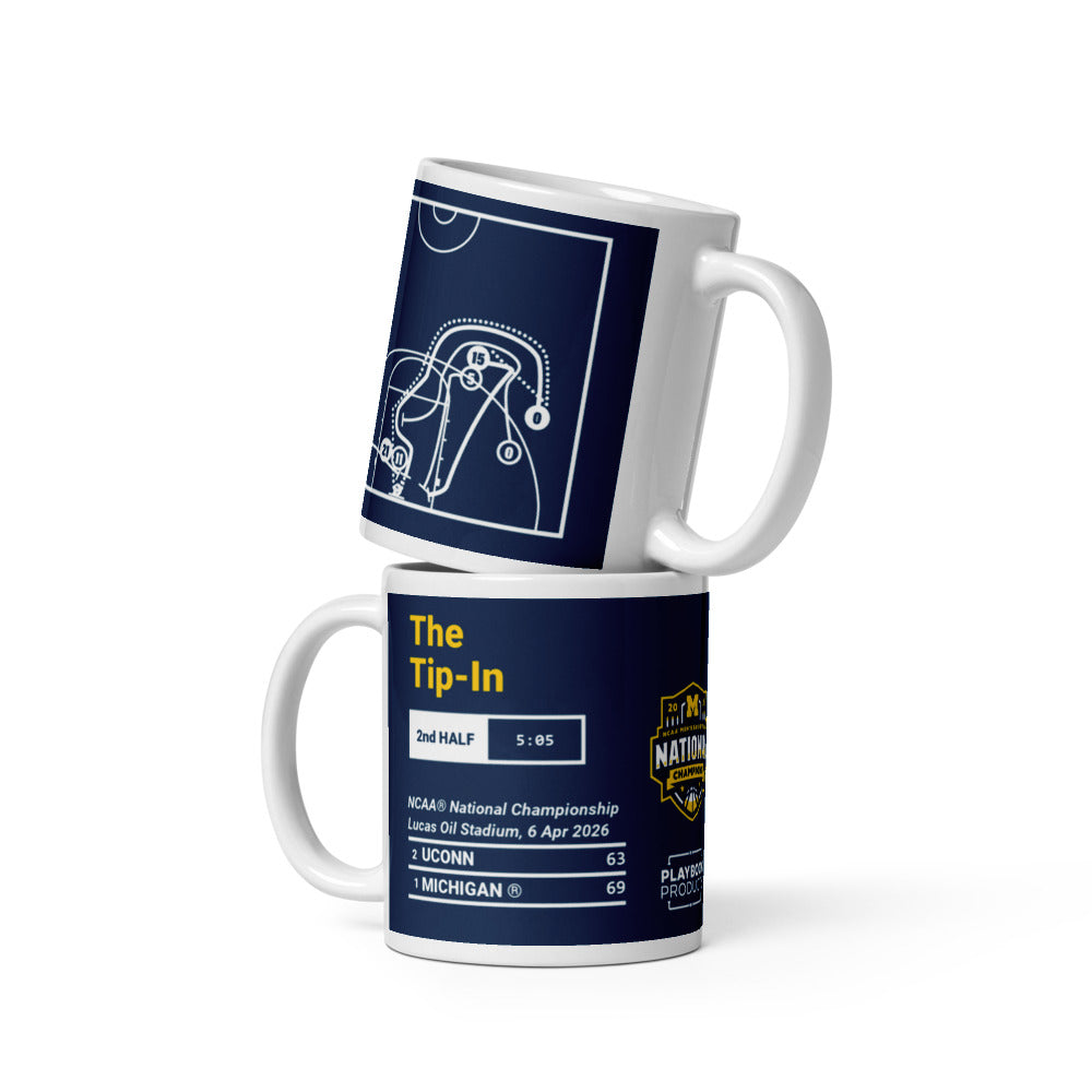 Michigan Basketball Greatest Plays Mug: The Tip-In (2026)