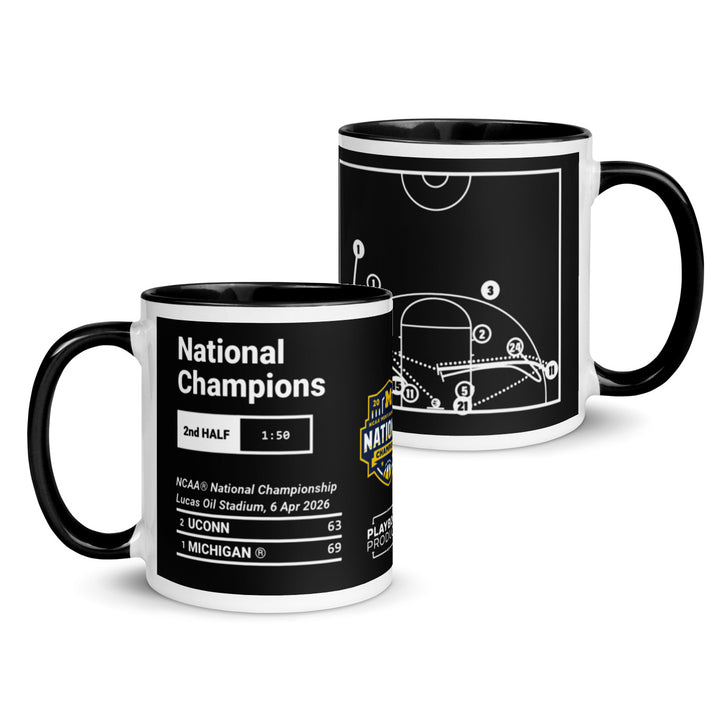 Michigan Basketball Greatest Plays Mug: National Champions (2026)