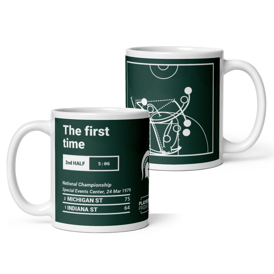 Michigan State Basketball Greatest Plays Mug: The first time (1979)